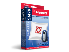SM 70 Topperr Пылесборник синтетический для пылесоса Samsung (G) (Тип VP-77), 4 шт 1406
